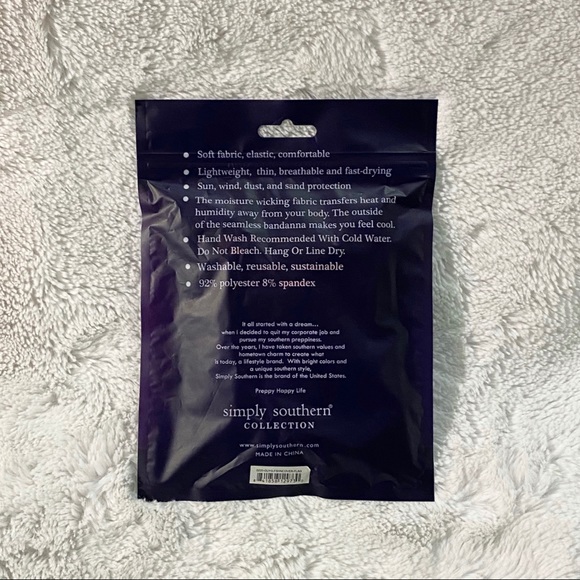 Simply Southern Multi Fashion Cover Face Mask Flag - Picture 3 of 3